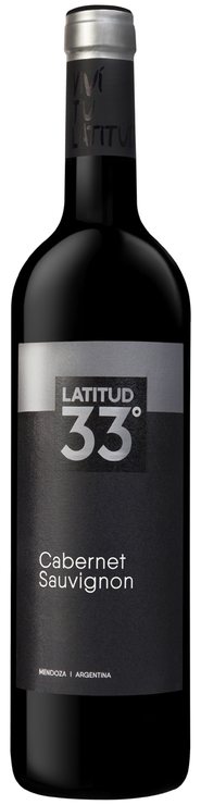 Rótulo Latitud 33º Cabernet Sauvignon